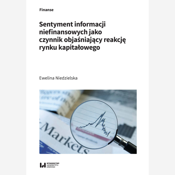 Sentyment informacji niefinansowych jako czynnik objaśniający reakcję rynku kapitałowego